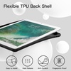 image:imageJETech Case Cover for iPad 6th5th Gen 97 20182017 Black  Soft TPU Protection Pencil Holder TriFold Stand Auto WakeSleep Shockproof Lightweight DesignBlack