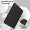 image:imageJETech Case Cover for iPad 6th5th Gen 97 20182017 Black  Soft TPU Protection Pencil Holder TriFold Stand Auto WakeSleep Shockproof Lightweight DesignBlack