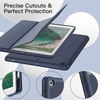 image:imageJETech Case Cover for iPad 6th5th Gen 97 20182017 Black  Soft TPU Protection Pencil Holder TriFold Stand Auto WakeSleep Shockproof Lightweight DesignDeep Navy