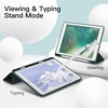 image:imageJETech Case Cover for iPad 6th5th Gen 97 20182017 Black  Soft TPU Protection Pencil Holder TriFold Stand Auto WakeSleep Shockproof Lightweight DesignMisty Green