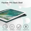 image:imageJETech Case Cover for iPad 6th5th Gen 97 20182017 Black  Soft TPU Protection Pencil Holder TriFold Stand Auto WakeSleep Shockproof Lightweight DesignMisty Green