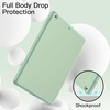 image:imageJETech Case Cover for iPad 6th5th Gen 97 20182017 Black  Soft TPU Protection Pencil Holder TriFold Stand Auto WakeSleep Shockproof Lightweight DesignMatcha Green