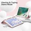 image:imageJETech Case Cover for iPad 6th5th Gen 97 20182017 Black  Soft TPU Protection Pencil Holder TriFold Stand Auto WakeSleep Shockproof Lightweight DesignRose Gold