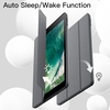 image:imageJETech Case Cover for iPad 6th5th Gen 97 20182017 Black  Soft TPU Protection Pencil Holder TriFold Stand Auto WakeSleep Shockproof Lightweight DesignSpace Gray