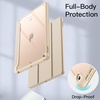 image:imageJETech Case Cover for iPad 9th8th7th Gen 102 Black  Clear Transparent Back Pencil Holder Slim Shockproof Protection TriFold Stand Auto WakeSleepBeige
