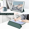image:imageJETech Case Cover for iPad 9th8th7th Gen 102 Black  Clear Transparent Back Pencil Holder Slim Shockproof Protection TriFold Stand Auto WakeSleepMisty Green