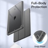 image:imageJETech Case Cover for iPad 9th8th7th Gen 102 Black  Clear Transparent Back Pencil Holder Slim Shockproof Protection TriFold Stand Auto WakeSleepSpace Gray