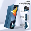 image:imageJETech Case Cover for iPad 9th8th7th Gen 102 Black  Clear Transparent Back Pencil Holder Slim Shockproof Protection TriFold Stand Auto WakeSleepTeal