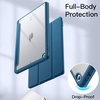 image:imageJETech Case Cover for iPad 9th8th7th Gen 102 Black  Clear Transparent Back Pencil Holder Slim Shockproof Protection TriFold Stand Auto WakeSleepTeal