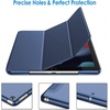image:imageJETech Case Cover for iPad 9th8th7th Gen 102 Black  Slim Translucent Back Design TriFold Stand Auto WakeSleep Lightweight Shockproof ProtectionDeep Navy