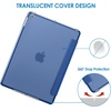 image:imageJETech Case Cover for iPad 9th8th7th Gen 102 Black  Slim Translucent Back Design TriFold Stand Auto WakeSleep Lightweight Shockproof ProtectionNavy