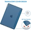 image:imageJETech Case Cover for iPad 9th8th7th Gen 102 Black  Slim Translucent Back Design TriFold Stand Auto WakeSleep Lightweight Shockproof ProtectionTeal