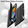 image:imageJETech Case Cover for iPad 9th8th7th Gen 102 Black  Soft TPU Protection Pencil Holder TriFold Stand Pencil Charging Support Shockproof Lightweight Design Auto WakeSleepBlack