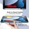 image:imageJETech Case Cover for iPad 9th8th7th Gen 102 Black  Soft TPU Protection Pencil Holder TriFold Stand Pencil Charging Support Shockproof Lightweight Design Auto WakeSleepTeal