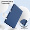 image:imageJETech Case Cover for iPad 9th8th7th Gen 102 Black  Soft TPU Protection Pencil Holder TriFold Stand Pencil Charging Support Shockproof Lightweight Design Auto WakeSleepNavy