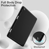 image:imageJETech Case Cover for iPad 9th8th7th Gen 102 Black  Soft TPU Protection Pencil Holder TriFold Stand Pencil Charging Support Shockproof Lightweight Design Auto WakeSleepBlack