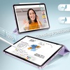 image:imageJETech Case Cover for iPad Air 11 M4M3M2 amp iPad Air 5 Black  For iPad Air 11 20262024 amp Air 109 2022 Translucent Back TriFold Stand Auto WakeSleepLight Purple