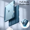 image:imageJETech Case Cover for iPad Air 11 M4M3M2 amp iPad Air 54 109 Black  For iPad Air 11 20262024 amp Air 54 109 20222020 Clear Back Pencil Holder Shockproof TriFold StandBlue