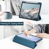 image:imageJETech Case Cover for iPad Air 11 M4M3M2 amp iPad Air 54 109 Black  For iPad Air 11 20262024 amp Air 54 109 20222020 Clear Back Pencil Holder Shockproof TriFold StandBlue