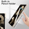 image:imageJETech Case Cover for iPad Air 11 M4M3M2 amp iPad Air 54 109 Black  For iPad Air 11 20262024 amp Air 54 109 20222020 Clear Back Pencil Holder Shockproof TriFold StandStarlight