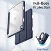 image:imageJETech Case Cover for iPad Air 11 M4M3M2 amp iPad Air 54 109 Black  For iPad Air 11 20262024 amp Air 54 109 20222020 Clear Back Pencil Holder Shockproof TriFold StandDeep Navy