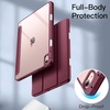 image:imageJETech Case Cover for iPad Air 11 M4M3M2 amp iPad Air 54 109 Black  For iPad Air 11 20262024 amp Air 54 109 20222020 Clear Back Pencil Holder Shockproof TriFold StandWine
