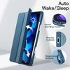 image:imageJETech Case Cover for iPad Air 11 M4M3M2 amp iPad Air 54 109 Black  For iPad Air 11 20262024 amp Air 54 109 20222020 Clear Back Pencil Holder Shockproof TriFold StandBlue