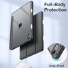 image:imageJETech Case Cover for iPad Air 11 M4M3M2 amp iPad Air 54 109 Black  For iPad Air 11 20262024 amp Air 54 109 20222020 Clear Back Pencil Holder Shockproof TriFold StandDark Grey