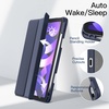 image:imageJETech Case Cover for iPad Air 11 M4M3M2 amp iPad Air 54 109 Black  For iPad Air 11 20262024 amp Air 54 109 20222020 Clear Back Pencil Holder Shockproof TriFold StandDeep Navy
