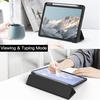 image:imageJETech Case Cover for iPad Air 11 M4M3M2 amp iPad Air 54 109 Black  For iPad Air 11 20262024 amp Air 54 109 20222020 Clear Back Pencil Holder Shockproof TriFold StandBlack