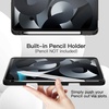 image:imageJETech Case Cover for iPad Air 11 M4M3M2 amp iPad Air 54 109 Black  For iPad Air 11 20262024 amp Air 54 109 20222020 Soft TPU Pencil Holder TriFold Stand Auto WakeBlack