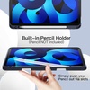 image:imageJETech Case Cover for iPad Air 11 M4M3M2 amp iPad Air 54 109 Black  For iPad Air 11 20262024 amp Air 54 109 20222020 Soft TPU Pencil Holder TriFold Stand Auto WakeDeep Navy