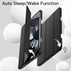 image:imageJETech Case Cover for iPad Air 11 M4M3M2 amp iPad Air 54 109 Black  For iPad Air 11 20262024 amp Air 54 109 20222020 Soft TPU Pencil Holder TriFold Stand Auto WakeBlack
