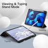 image:imageJETech Case Cover for iPad Air 11 M4M3M2 amp iPad Air 54 109 Black  For iPad Air 11 20262024 amp Air 54 109 20222020 Soft TPU Pencil Holder TriFold Stand Auto WakeBlack