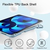image:imageJETech Case Cover for iPad Air 11 M4M3M2 amp iPad Air 54 109 Black  For iPad Air 11 20262024 amp Air 54 109 20222020 Soft TPU Pencil Holder TriFold Stand Auto WakeSky Blue