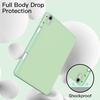 image:imageJETech Case Cover for iPad Air 11 M4M3M2 amp iPad Air 54 109 Black  For iPad Air 11 20262024 amp Air 54 109 20222020 Soft TPU Pencil Holder TriFold Stand Auto WakeGreen