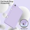 image:imageJETech Case Cover for iPad Air 11 M4M3M2 amp iPad Air 54 109 Black  For iPad Air 11 20262024 amp Air 54 109 20222020 Soft TPU Pencil Holder TriFold Stand Auto WakePurple