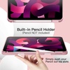 image:imageJETech Case Cover for iPad Air 11 M4M3M2 amp iPad Air 54 109 Black  For iPad Air 11 20262024 amp Air 54 109 20222020 Soft TPU Pencil Holder TriFold Stand Auto WakePink