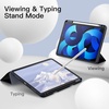 image:imageJETech Case Cover for iPad Air 11 M4M3M2 amp iPad Air 54 109 Black  For iPad Air 11 20262024 amp Air 54 109 20222020 Soft TPU Pencil Holder TriFold Stand Auto WakeDeep Navy
