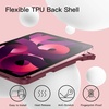 image:imageJETech Case Cover for iPad Air 11 M4M3M2 amp iPad Air 54 109 Black  For iPad Air 11 20262024 amp Air 54 109 20222020 Soft TPU Pencil Holder TriFold Stand Auto WakeWine