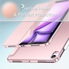 image:imageJETech Case Cover for iPad Air 11 M4M3M2 amp iPad Air 54 109 Black  For iPad Air 11 20262024 amp Air 54 109 20222020 Translucent Back TriFold Stand Auto WakeSleepPink