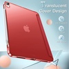 image:imageJETech Case Cover for iPad Air 11 M4M3M2 amp iPad Air 54 109 Black  For iPad Air 11 20262024 amp Air 54 109 20222020 Translucent Back TriFold Stand Auto WakeSleepRed