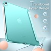 image:imageJETech Case Cover for iPad Air 11 M4M3M2 amp iPad Air 54 109 Black  For iPad Air 11 20262024 amp Air 54 109 20222020 Translucent Back TriFold Stand Auto WakeSleepMint Blue