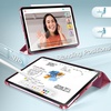 image:imageJETech Case Cover for iPad Air 11 M4M3M2 amp iPad Air 54 109 Black  For iPad Air 11 20262024 amp Air 54 109 20222020 Translucent Back TriFold Stand Auto WakeSleepWine