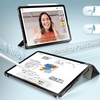 image:imageJETech Case Cover for iPad Air 11 M4M3M2 amp iPad Air 54 109 Black  For iPad Air 11 20262024 amp Air 54 109 20222020 Translucent Back TriFold Stand Auto WakeSleepBlack