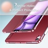 image:imageJETech Case Cover for iPad Air 11 M4M3M2 amp iPad Air 54 109 Black  For iPad Air 11 20262024 amp Air 54 109 20222020 Translucent Back TriFold Stand Auto WakeSleepWine