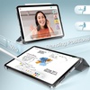 image:imageJETech Case Cover for iPad Air 11 M4M3M2 amp iPad Air 54 109 Black  For iPad Air 11 20262024 amp Air 54 109 20222020 Translucent Back TriFold Stand Auto WakeSleepSpace Gray