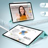 image:imageJETech Case Cover for iPad Air 11 M4M3M2 amp iPad Air 54 109 Black  For iPad Air 11 20262024 amp Air 54 109 20222020 Translucent Back TriFold Stand Auto WakeSleepMint Blue
