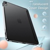 image:imageJETech Case Cover for iPad Air 11 M4M3M2 amp iPad Air 54 109 Black  For iPad Air 11 20262024 amp Air 54 109 20222020 Translucent Back TriFold Stand Auto WakeSleepBlack
