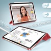 image:imageJETech Case Cover for iPad Air 11 M4M3M2 amp iPad Air 54 109 Black  For iPad Air 11 20262024 amp Air 54 109 20222020 Translucent Back TriFold Stand Auto WakeSleepRed